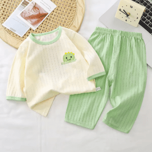 Baby Cotton Two-Piece Comfort Set (9–12 Months)
