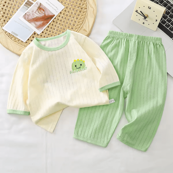 Baby Cotton Two-Piece Comfort Set (9–12 Months)