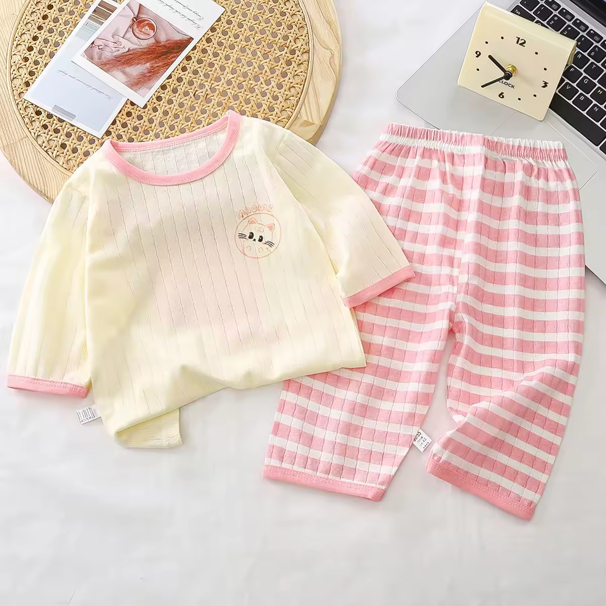 Baby Cotton Two-Piece Comfort Set (9–12 Months) - Image 8