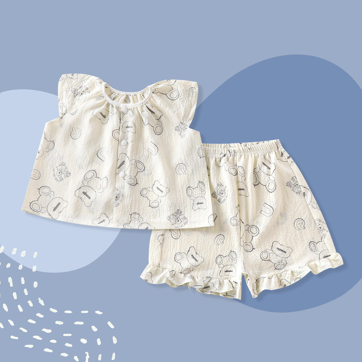 Soft Cotton Baby Girl Outfit Set (9–12 Months) - Image 9