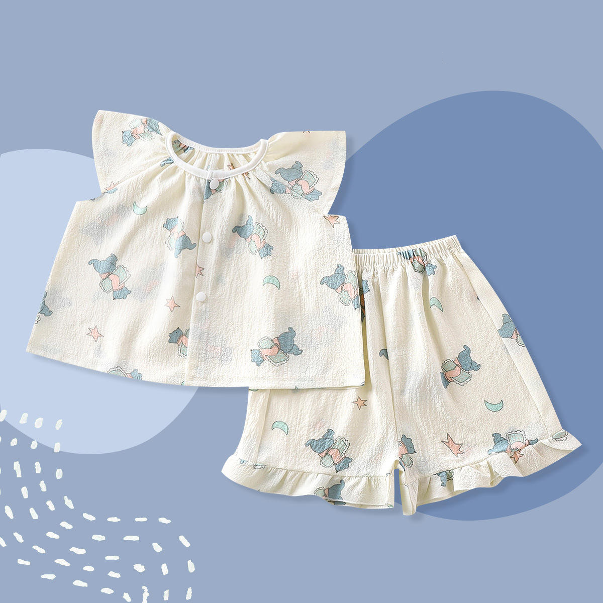 Soft Cotton Baby Girl Outfit Set (9–12 Months) - Image 10