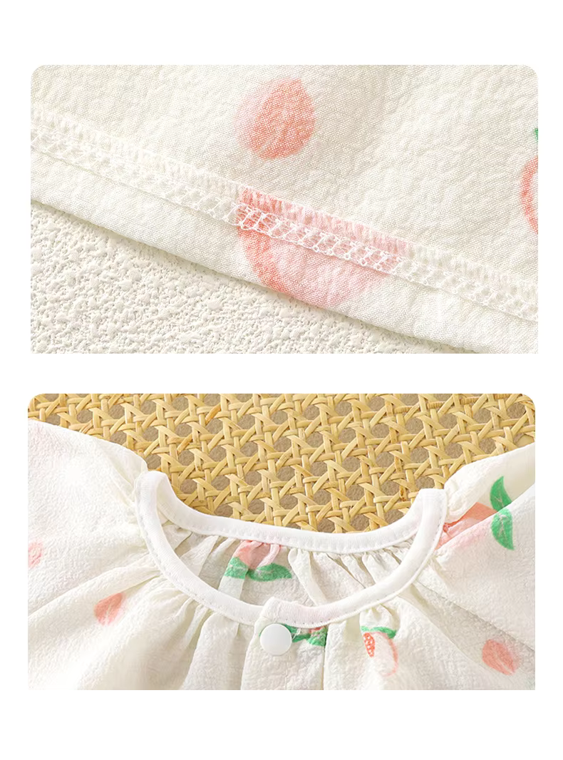 Soft Cotton Baby Girl Outfit Set (9–12 Months) - Image 5