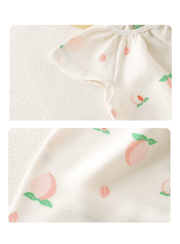 Soft Cotton Baby Girl Outfit Set (9–12 Months)